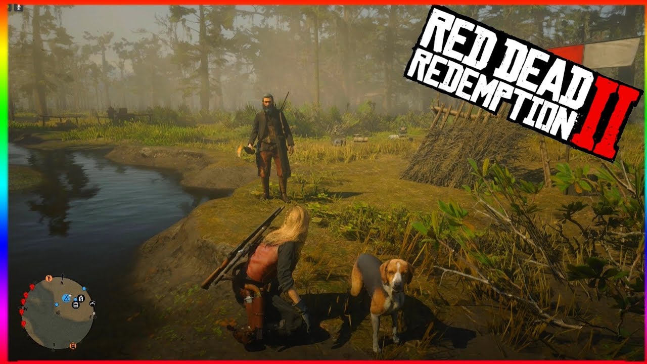 RED DEAD REDEMPTION 2 Online ქართულად. ჩვენი ლეკვი და ჩვენი სახლი