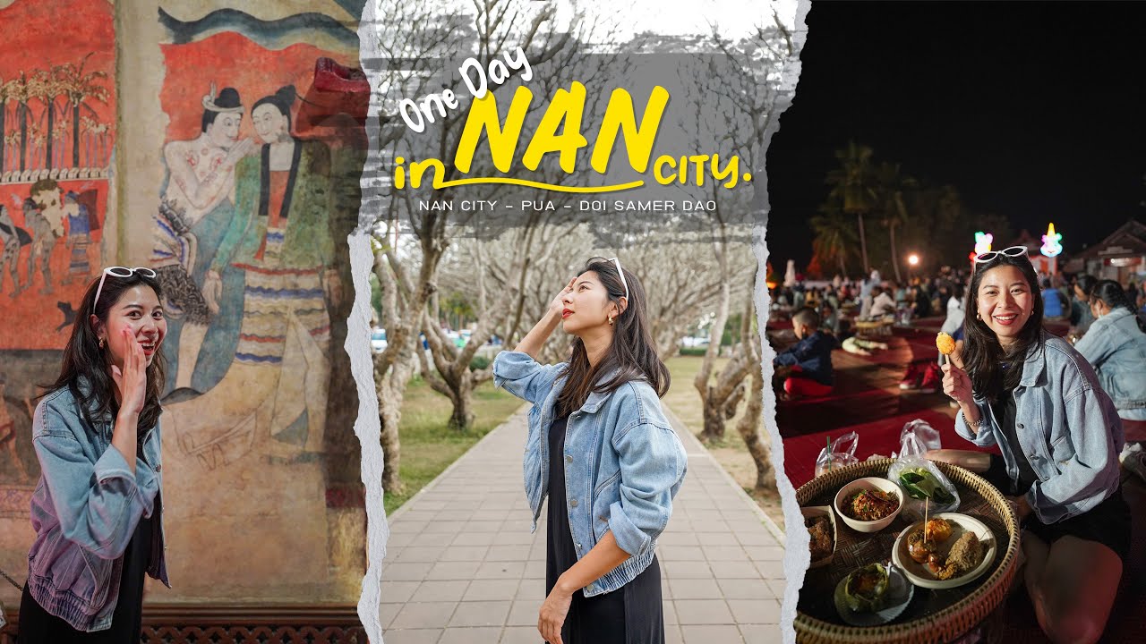 Exploring Nan City : Stunning Temples, Local Life and Culture | Nan (1/3) | Bonchuu Thailand