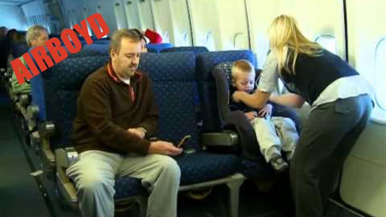 Installing A Car Seat On A Plane (2010)
