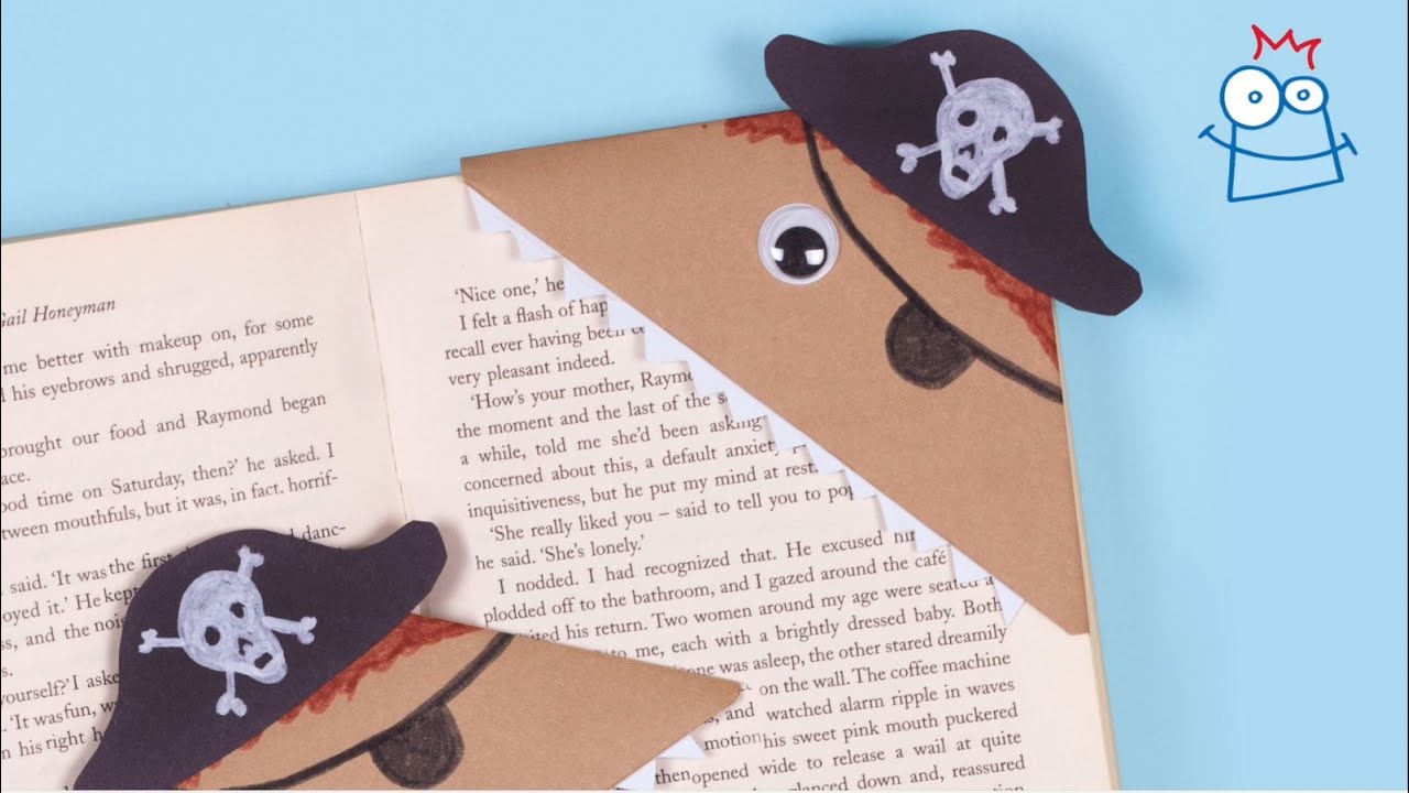 How to make a Pirate Corner Bookmark