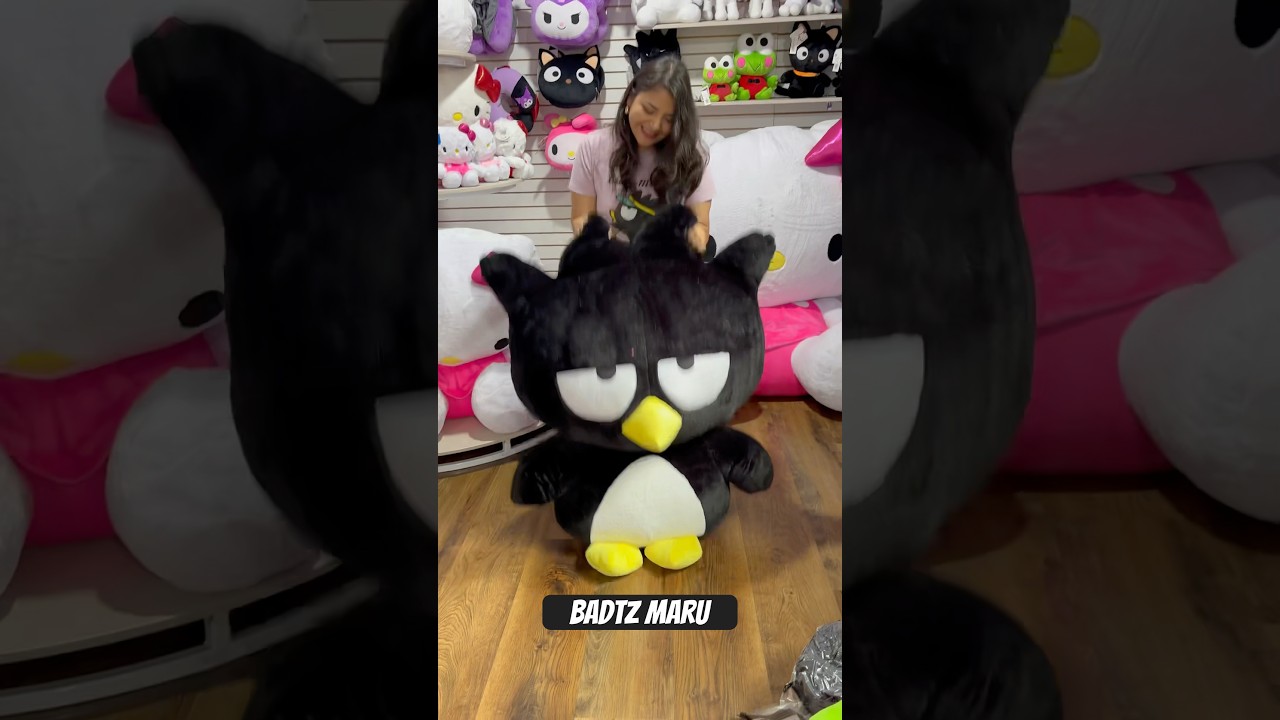 Badtz Maru 🐧 #hello #hellokitty #kitty #plush #plushies #big