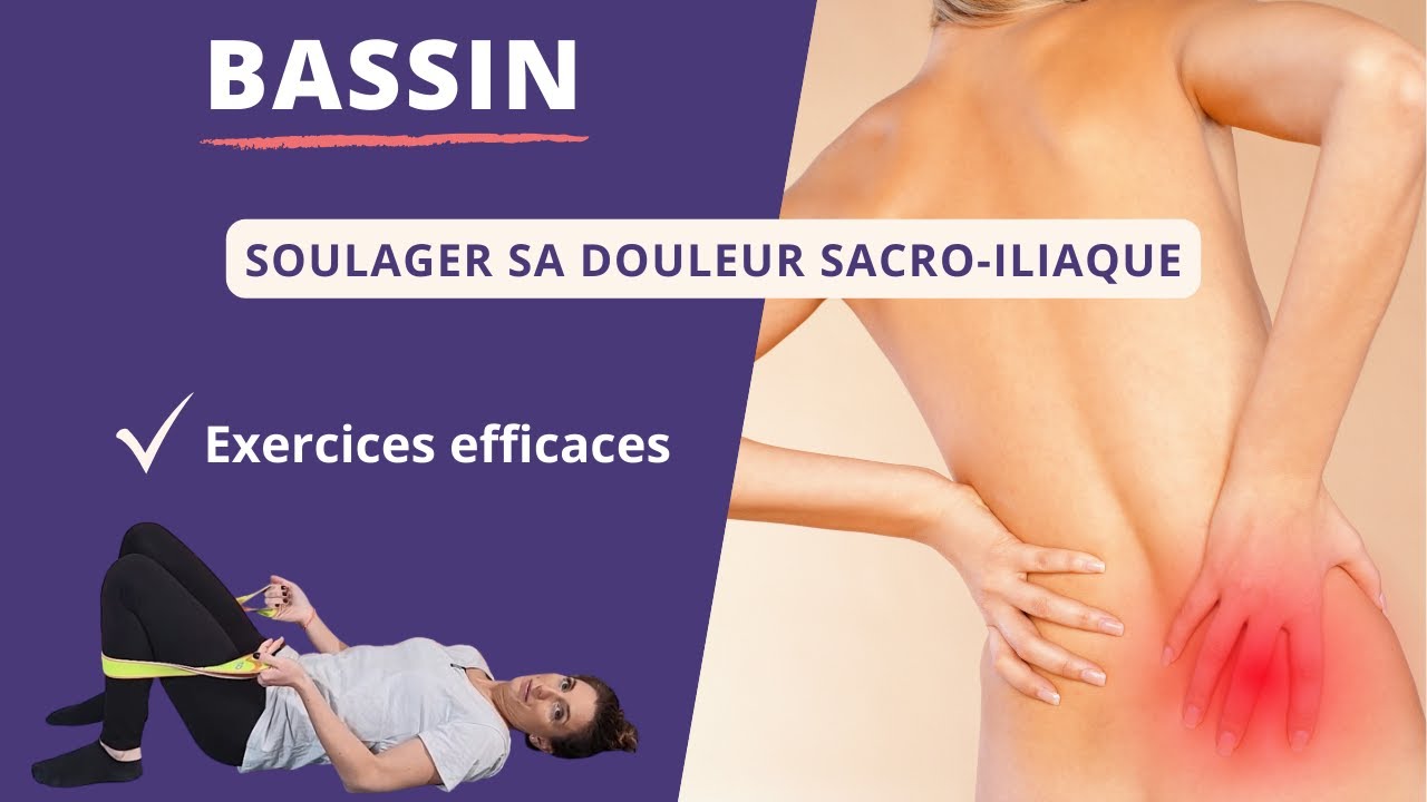Exercices pour soulager la douleur sacro iliaque (que vous ne connaissez pas !)