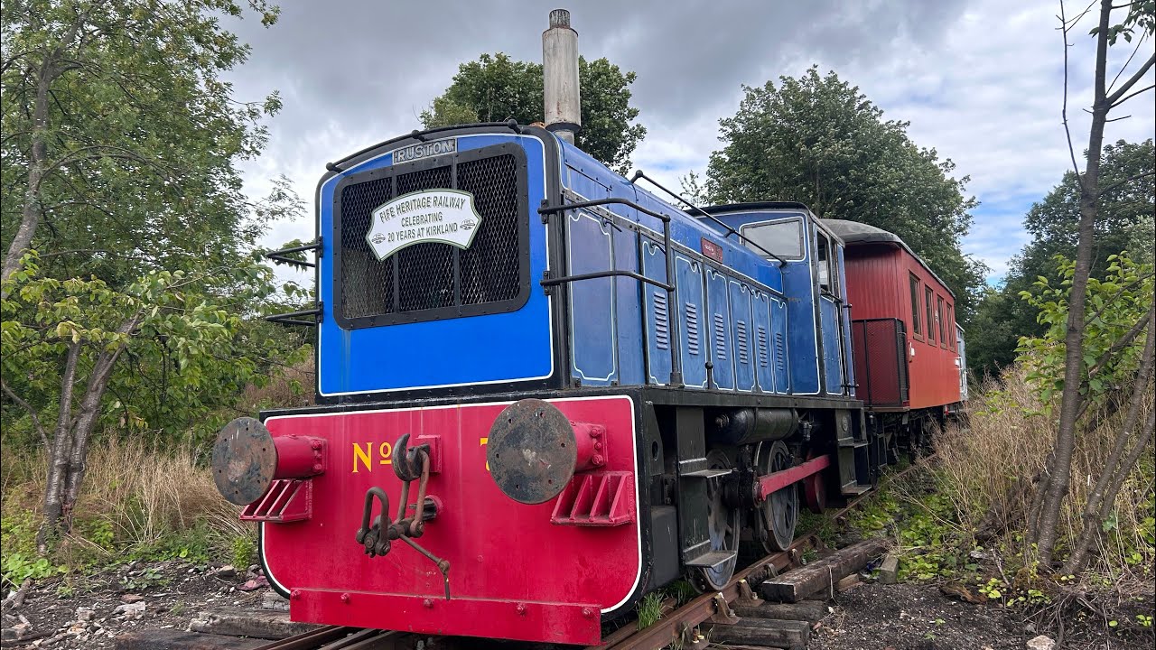 Fife heritage railway July open day.