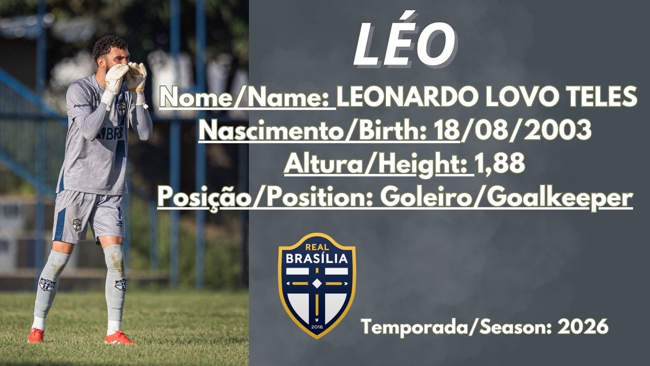LEO TELES GOLEIRO - GOALKEEPER 2026