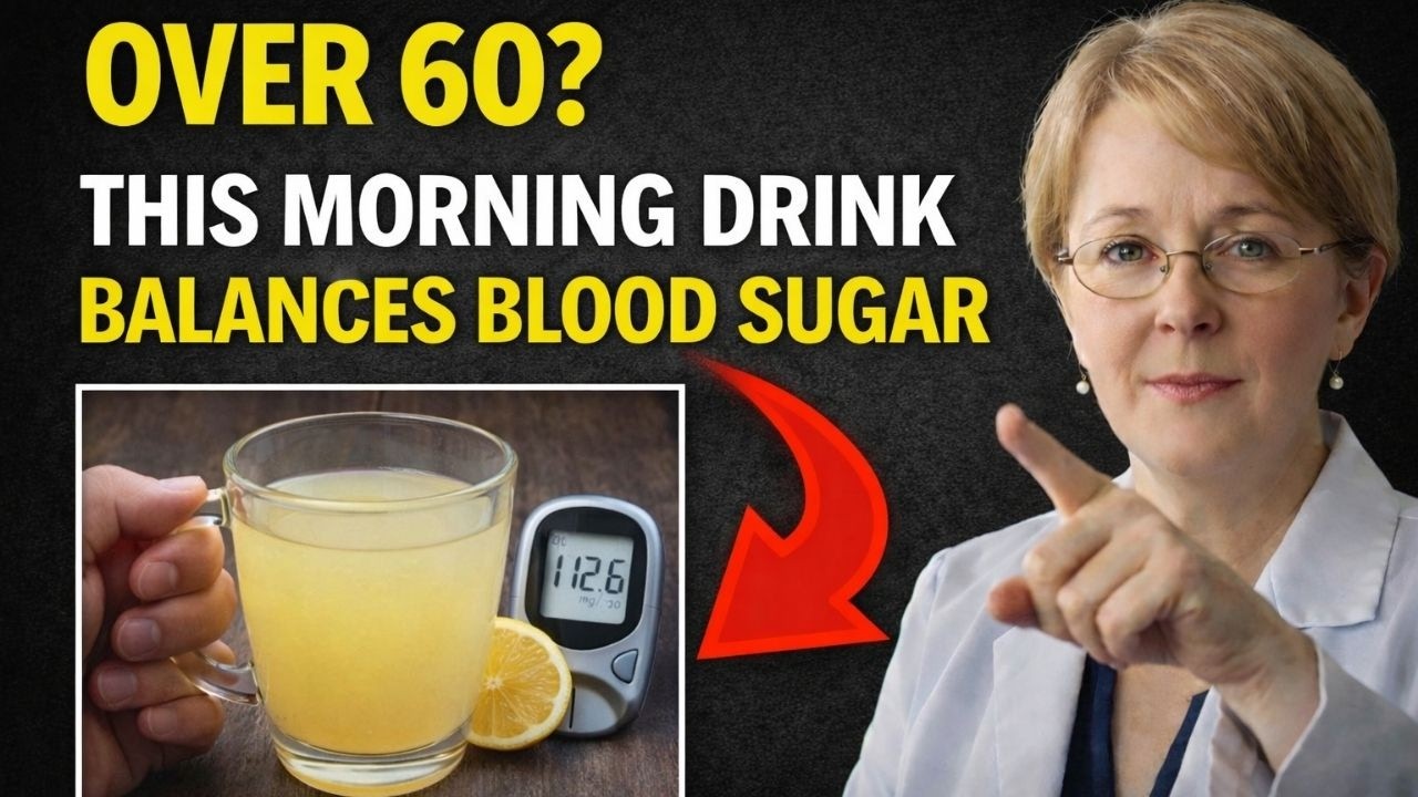 DOCTOR EXPLAINS DRINK THIS ON AN EMPTY STOMACH IN THE MORNING! IT BALANCES BLOOD SUGAR!