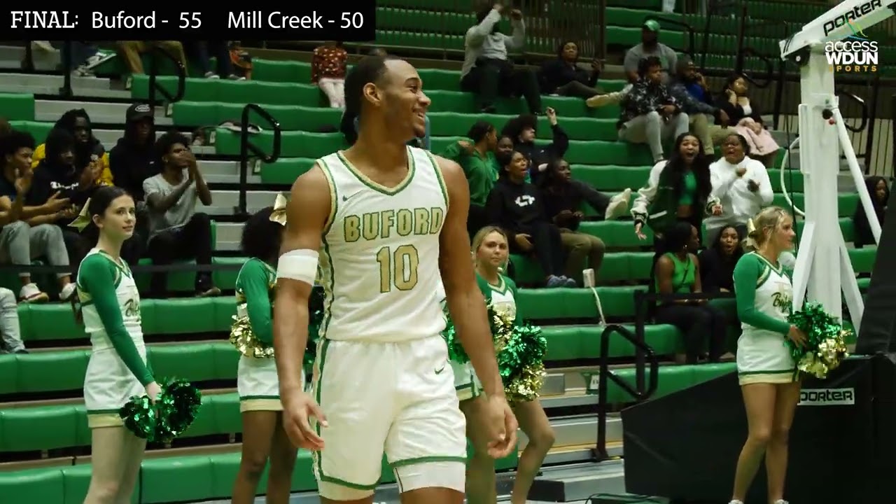 Region 8 7A Championship Highlights: Buford vs Mill Creek
