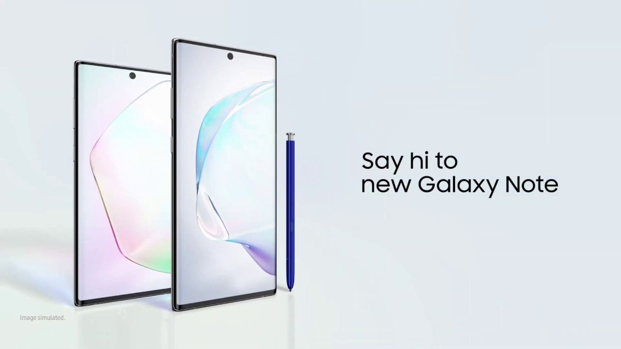 Say hi to the new Galaxy Note10 | Note10+