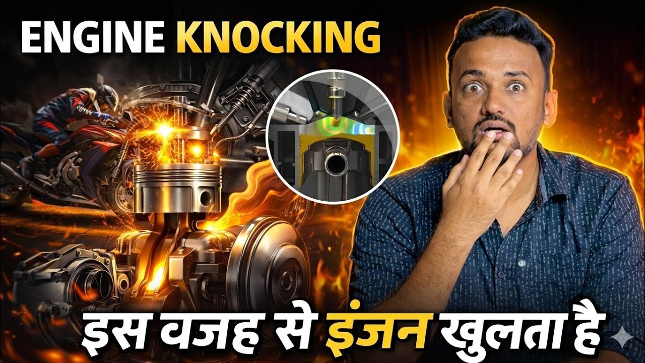 Engine Knocking In Bike & Scooter Explained | Bike Maintenance & Mileage Tips | Engine Life Increase