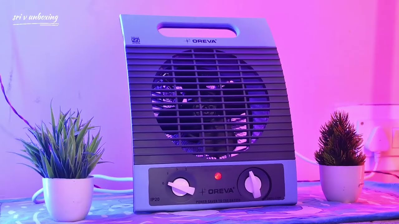 Oreva OREH - 1209 OREH 1209 Carbon Room Heater Unboxing and review