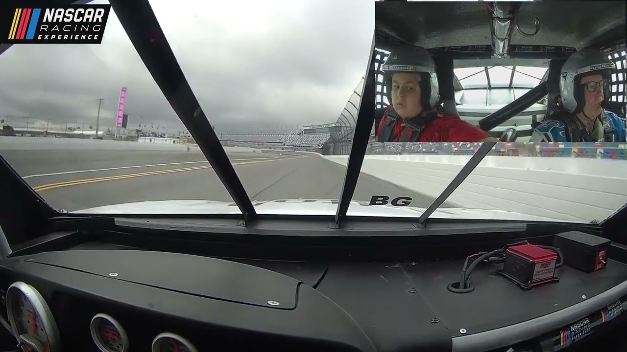 Tristans ride at Daytona Nascar Experience February 12, 2026