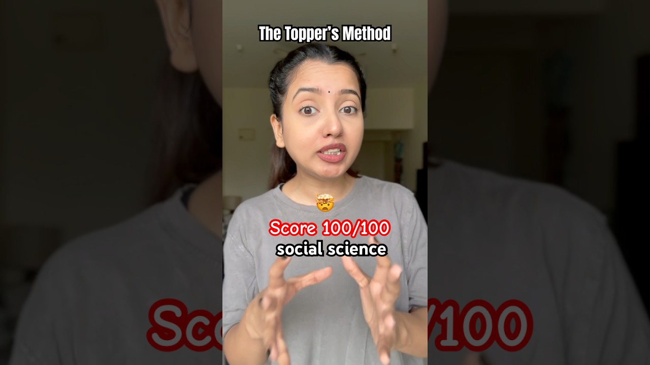 Never Lose A Mark ✅ in Social Science🔥 Secret Study Hack! #shorts #class10 #class9 #sst #strategy