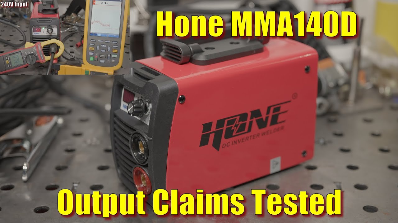Протестировано выходное напряжение сварочного аппарата Hone MMA140D, $85
