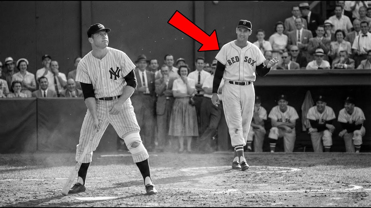 Mantle Was Limping When Ted Williams Said "You're Done Kid" — 420 Feet Later Williams Walked Over