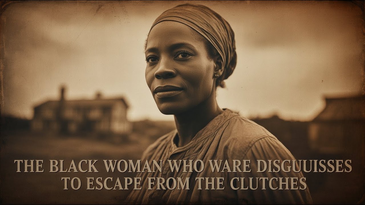 The black woman who wore disguises to escape from the clutches of the captors