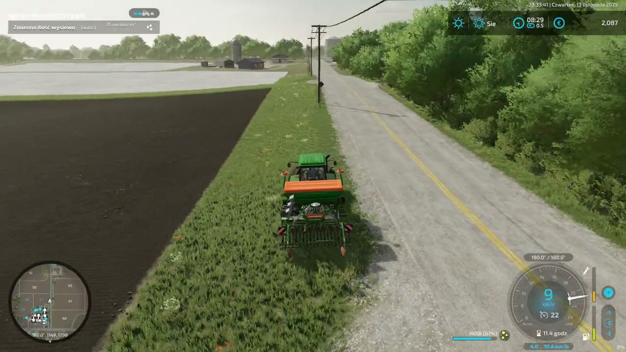 Siew rzepaku - Farming Symulator 22 s.1 #153 #farmingsimulator22