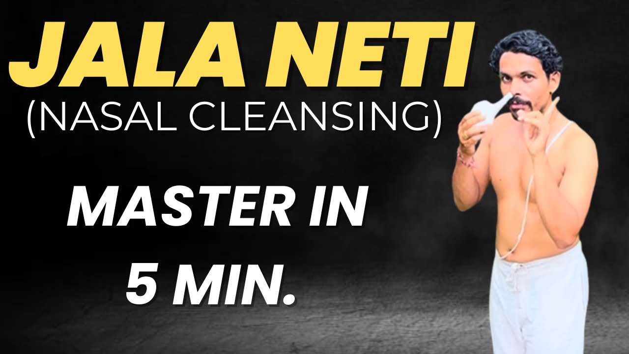 Jala Neti For Beginners | Blocked Nose Yoga | How To Do Jala Neti | @prashantjyog 