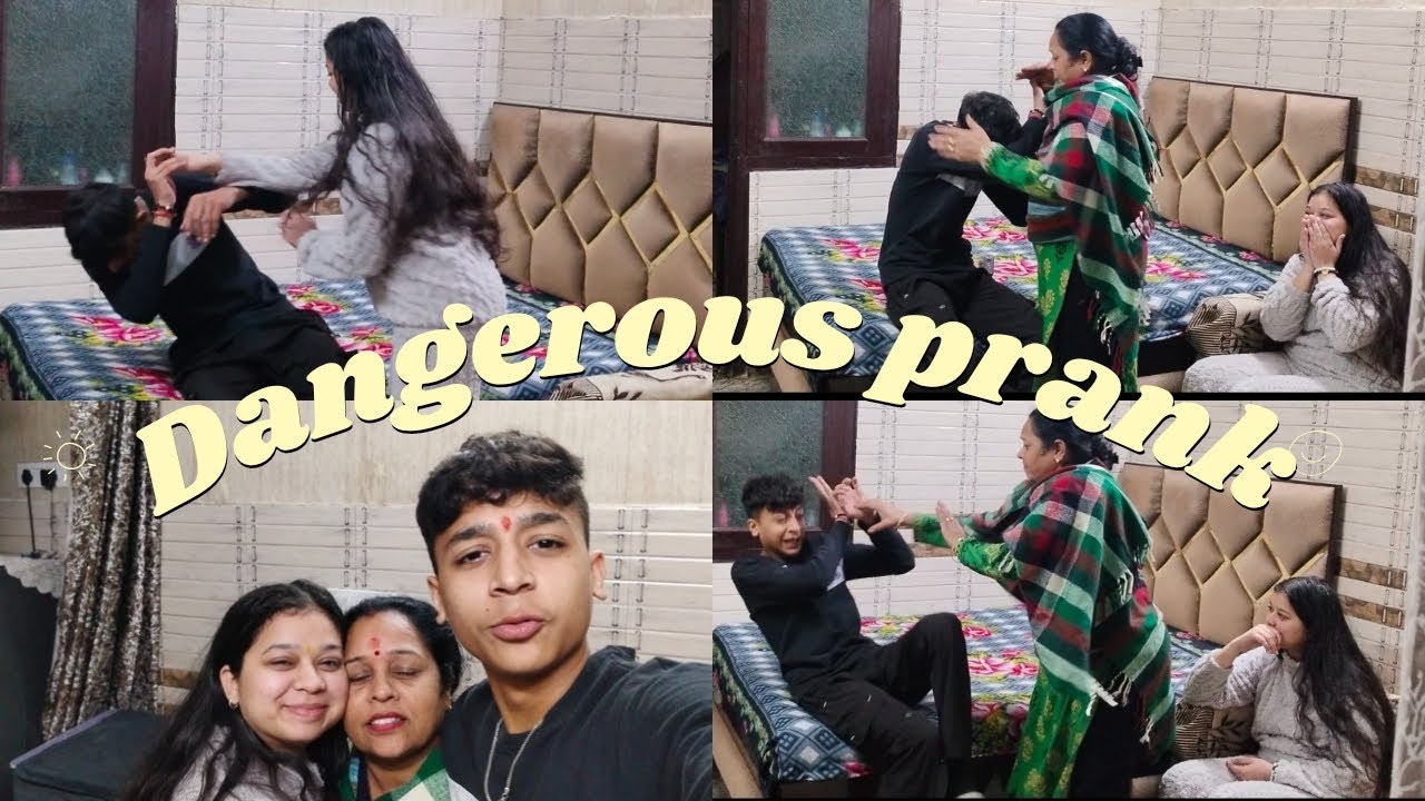 Girlfriend Prank with mummy and sister | Girlfriend Prank Gone Wrong 😬 || Vlog-19 ||