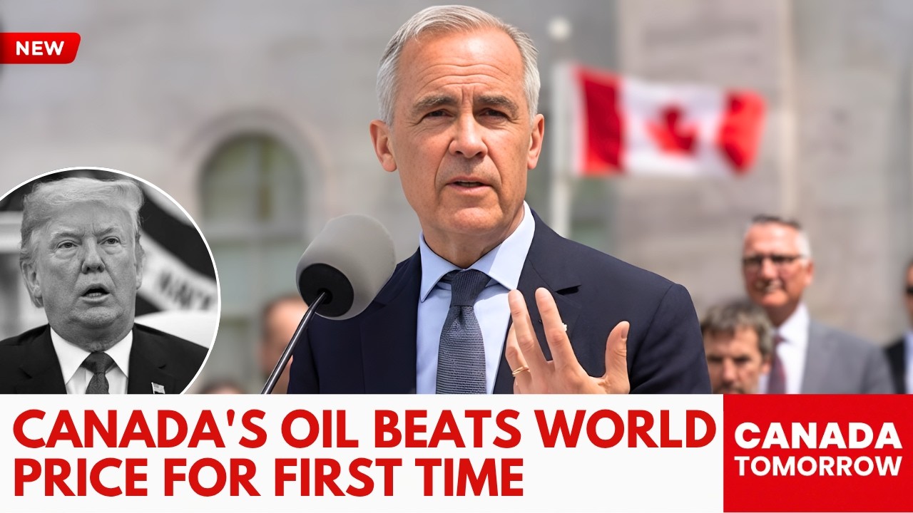 Canada's Oil Just BEAT World Price for the First Time Ever and Trump Has No Response