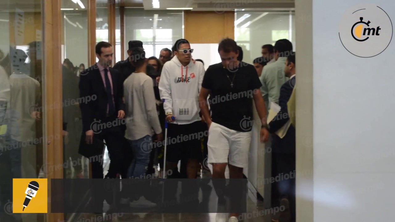 Carlos Salcedo se agarr&oacute; a golpes en audiencia por demanda en su contra