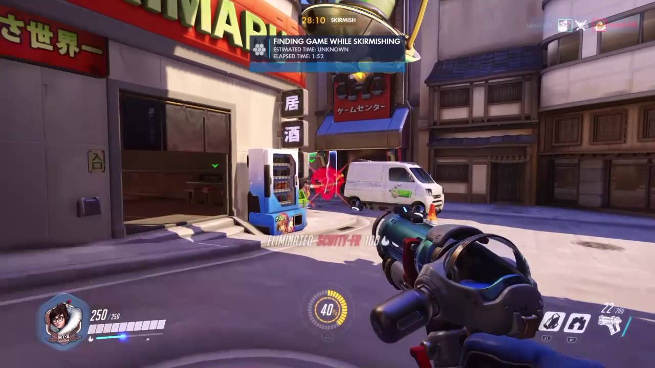 Hit The Impossible ! v2.0 Overwatch Lucky Shots Video Montage