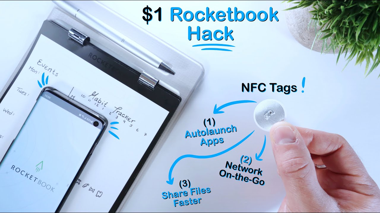 Make Your Rocketbook Smarter for $1 with NFC Tags