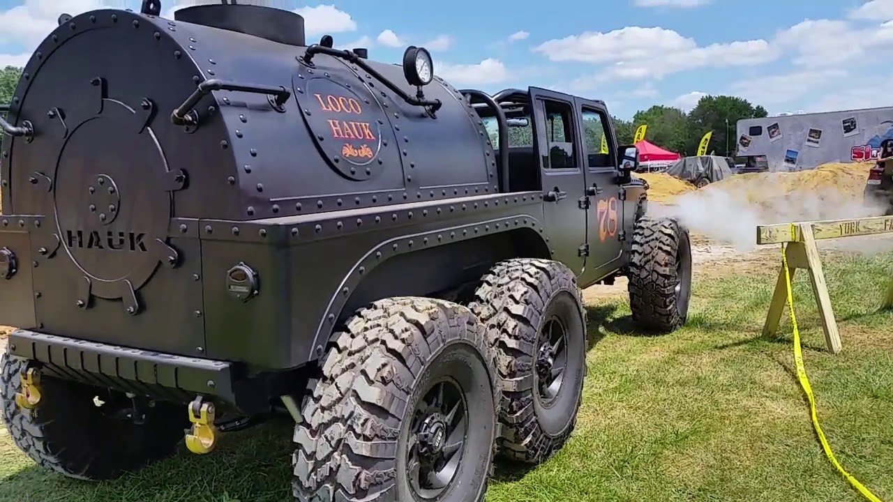 Jeep JK 6x6 Powered by Steam!