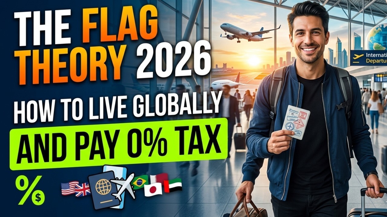 The Flag Theory 2026: How to Live Globally and Pay 0% Tax