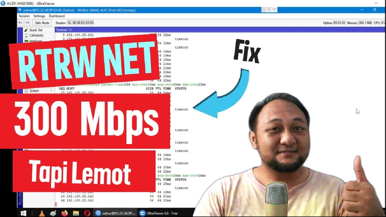 Найдите причины медленного подключения к Интернету Rtrwnet | Mikrotik RB750GR3