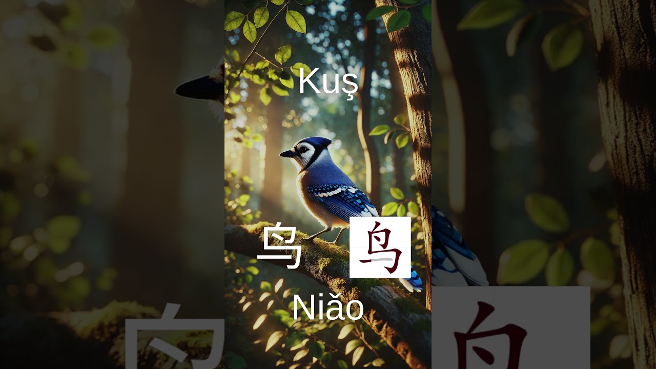 Kuş – 鸟 (Niǎo) 