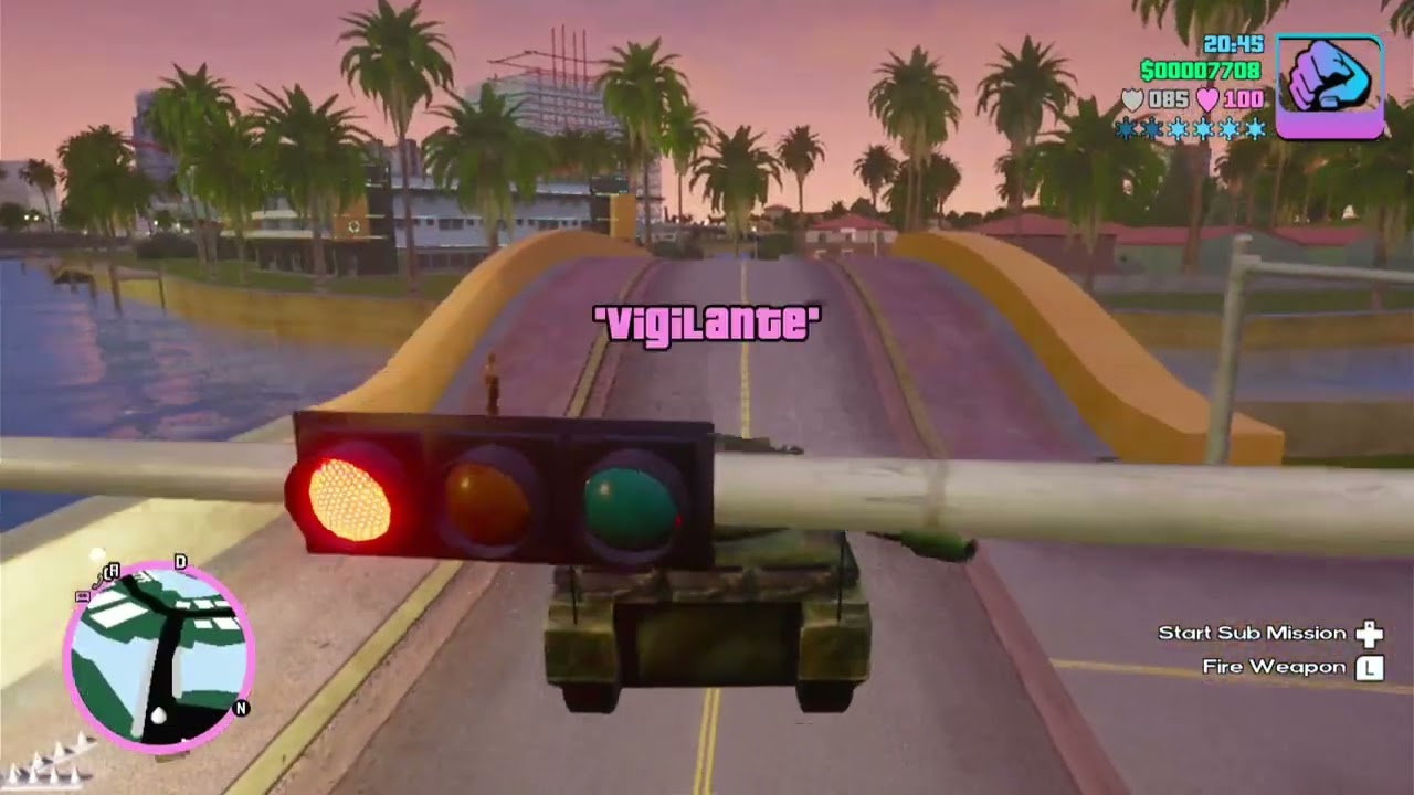 Grand Theft Auto: Vice City- The Definitive Edition- Tank Rampage (Nintendo Switch Gameplay #28)