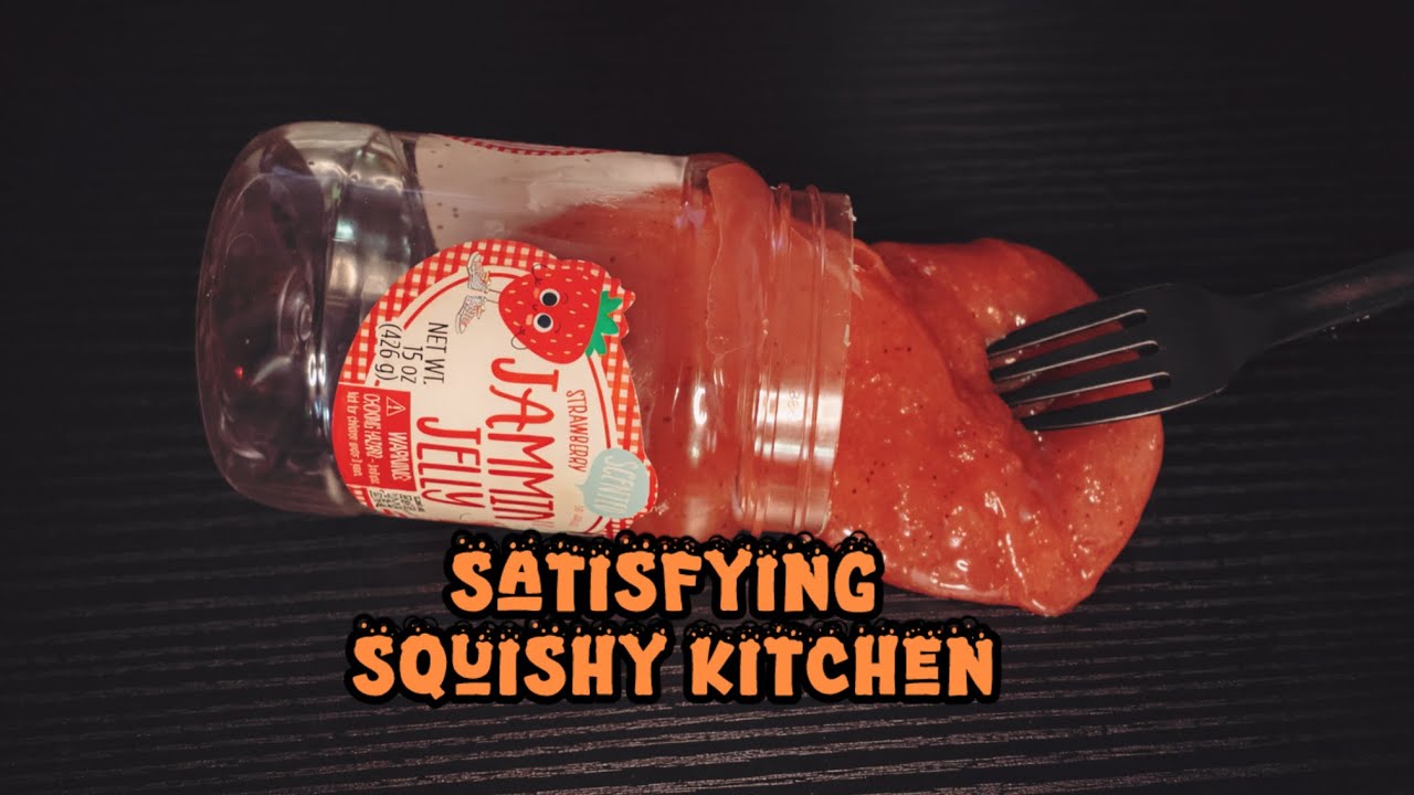 Soft squishy Kitchen ASMR  Sensory play for kids & teens