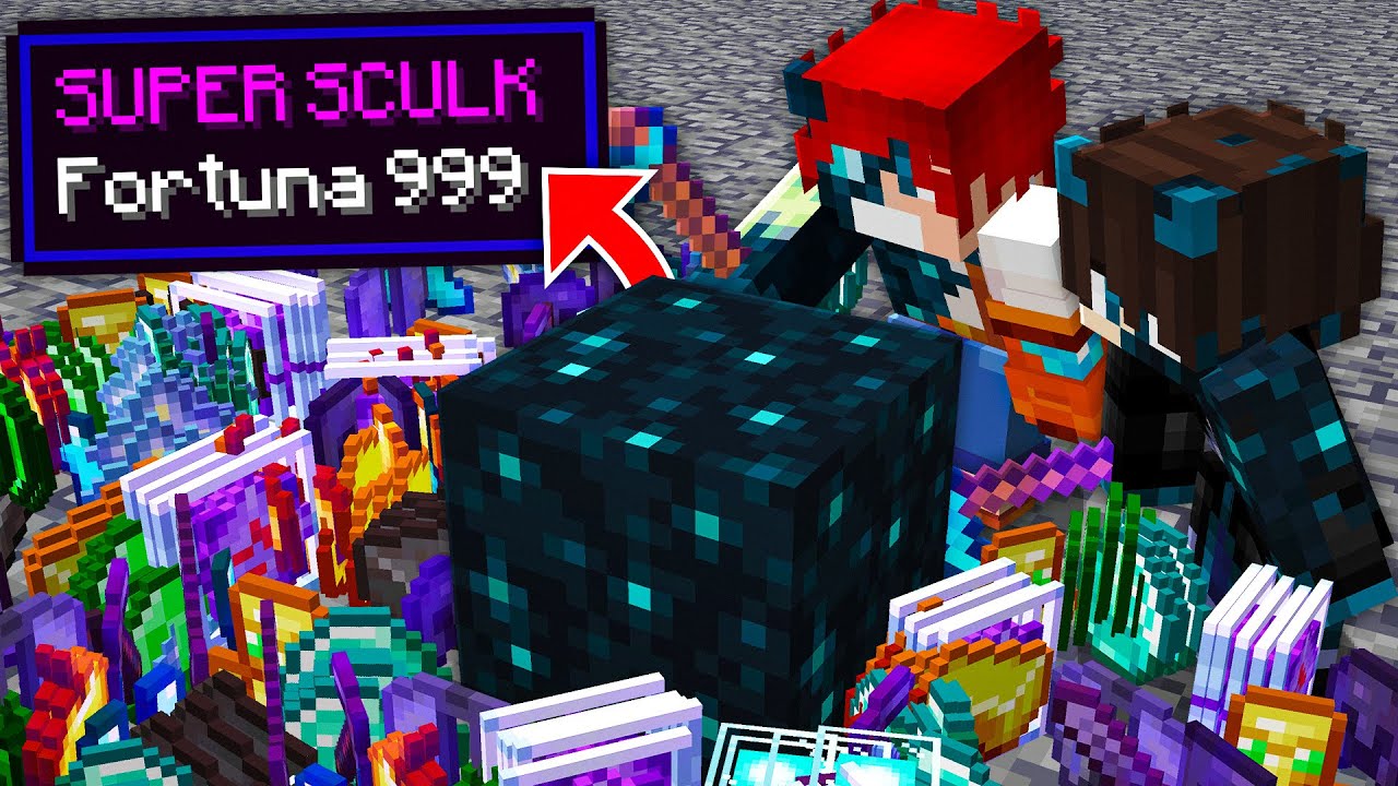 quebrar SCULK = ITEM OP! *com LGGJ*