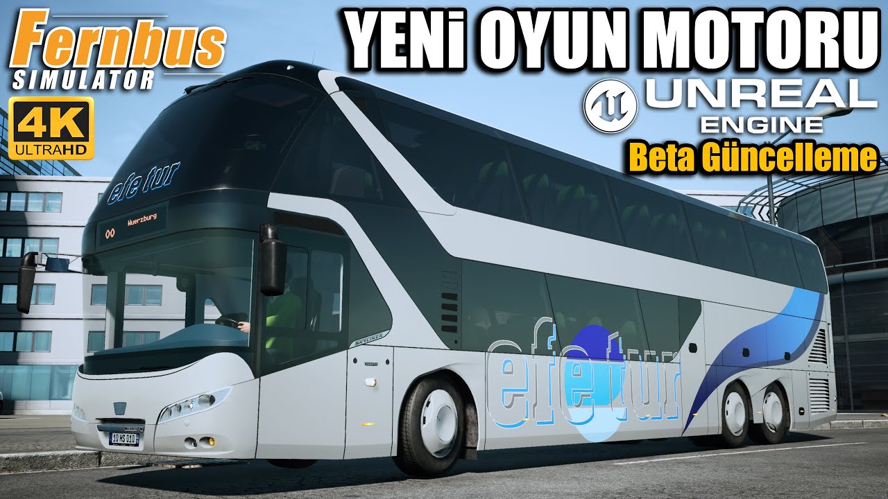 YENİ DEV BETA GÜNCELLEMESİ // YENİ OYUN MOTORU İLE EFSANE GRAFİKLER | FERNBUS SIMULATOR !!