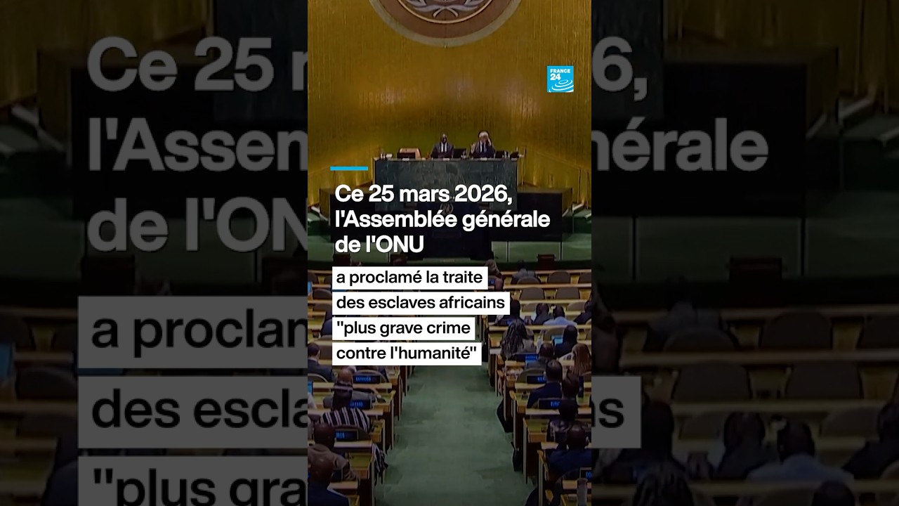 L&rsquo;ONU proclame la traite des esclaves africains 
