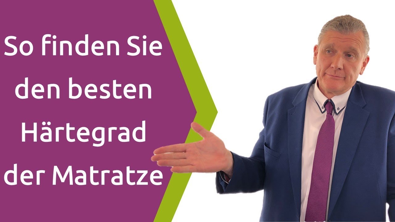 Härtegrad Matratze: Welcher Härtegrad ist für deine Matratze der Richtige?