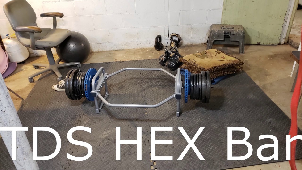 TDS Hex Shrug Bar, Amazon Cheapest Hex Bar Review - Workout From Home