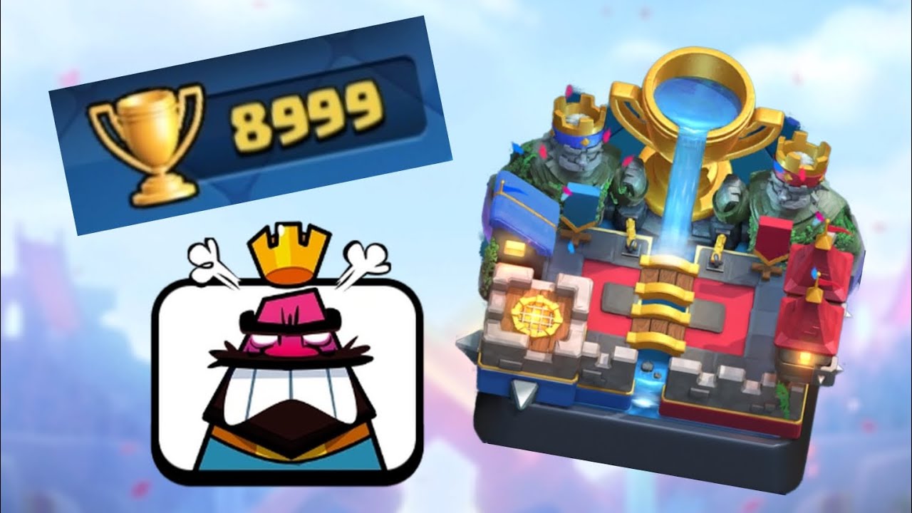 Ce DECK ME PERMET DE MONTER ENFIN À 9000 TROPHÉES ! sur Clash Royale