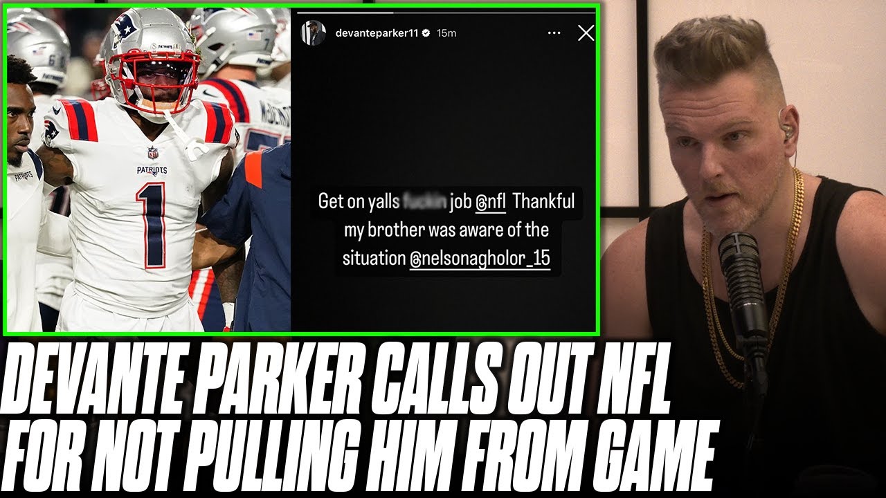 Devante Parker Is PISSED At NFL For Letting Him Stay On Field With Concussion | Pat McAfee Reacts