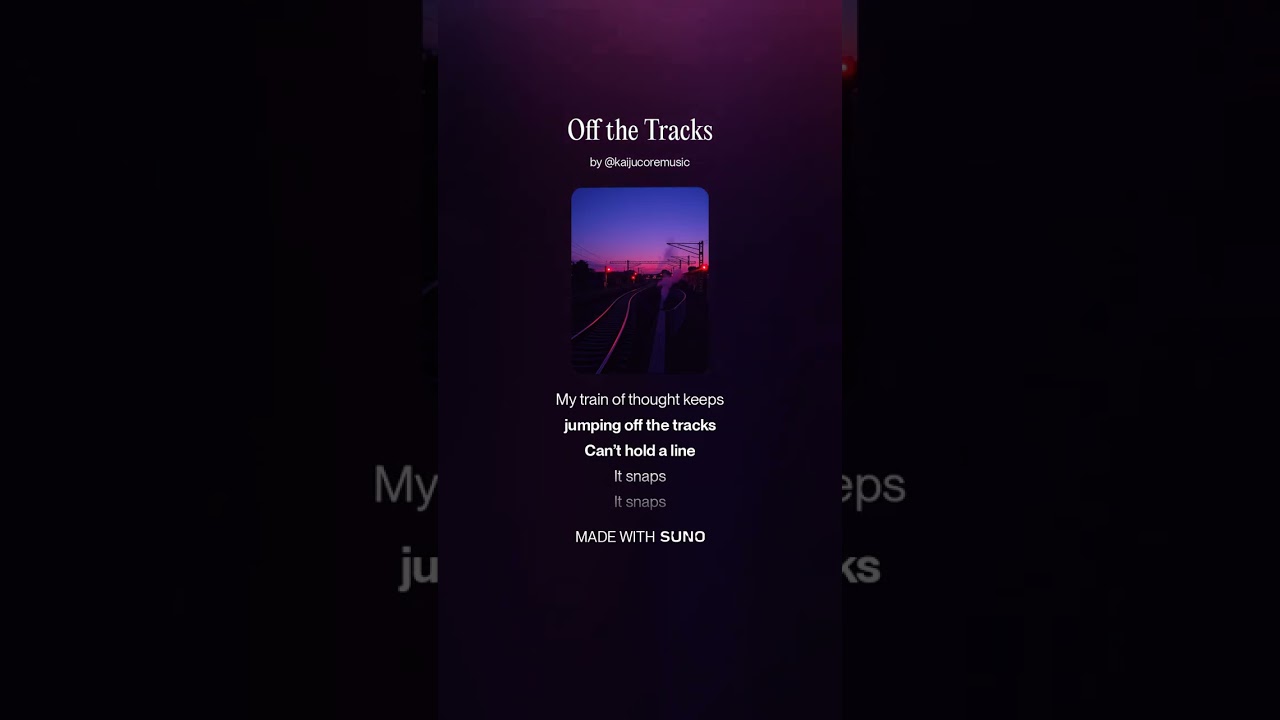 Off The Tracks