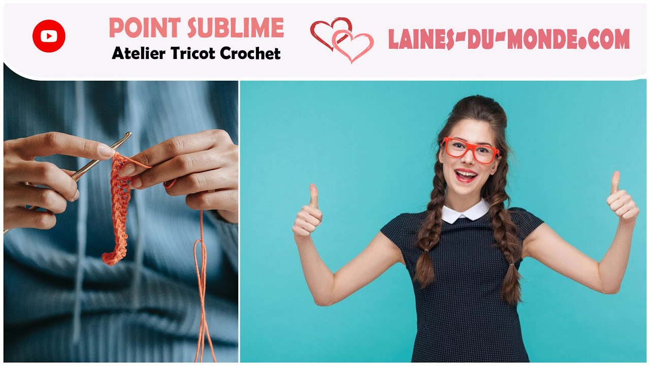Point Relief si Facile et si Beau 😍 Tuto Crochet 🧶@lainesdumonde  @lainesdumonde
