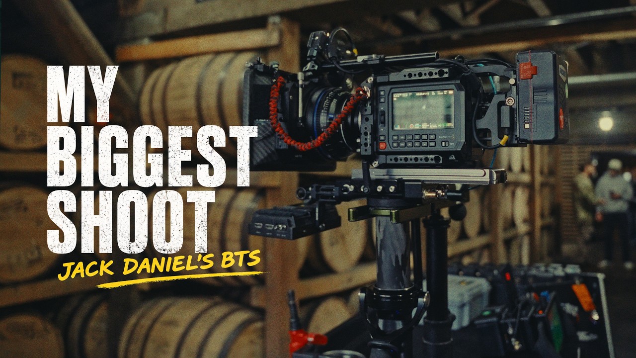 Закулисные съемки рекламного ролика Jack Daniel&rsquo;s &mdash; снято на Pyxis 12K.