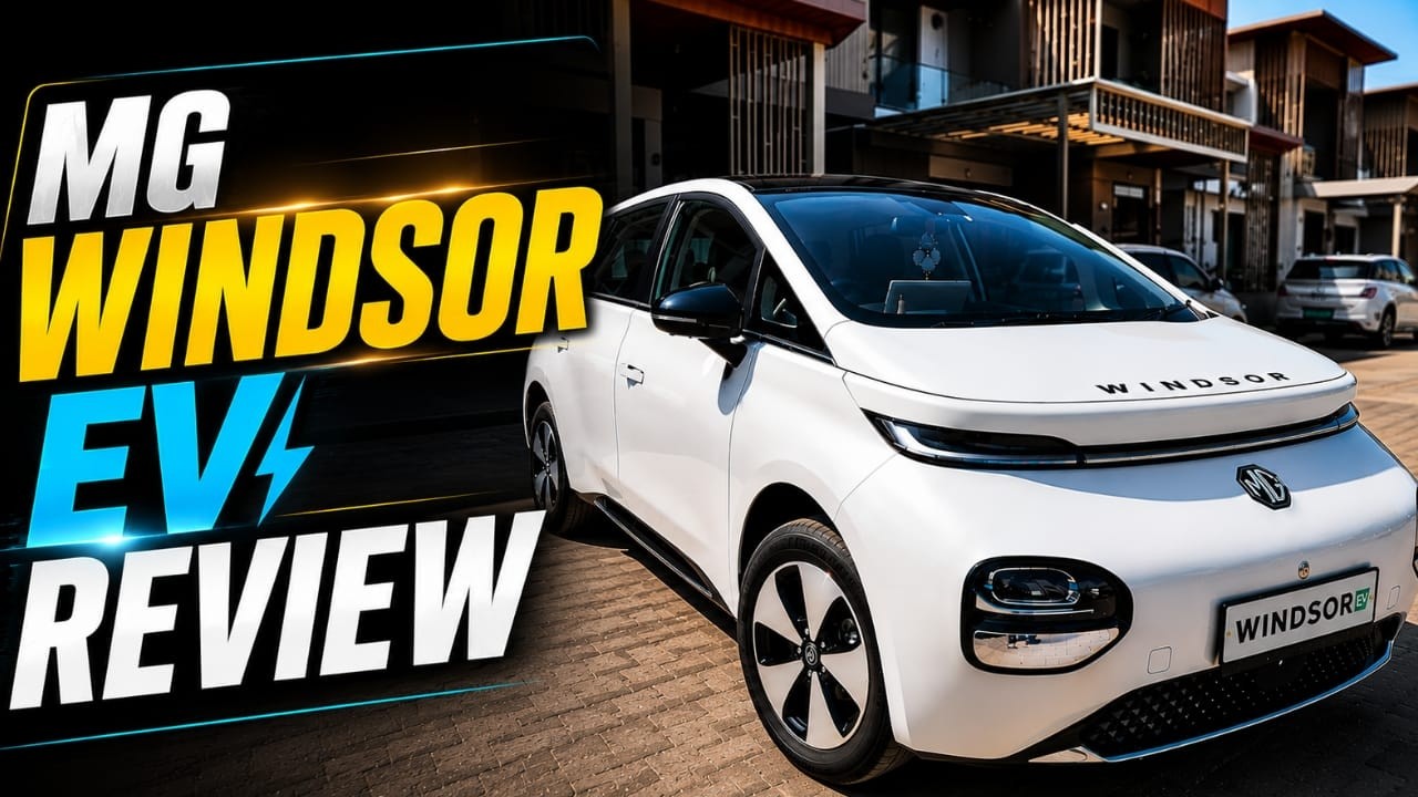 M G WINDSOR EV REVIEW | DRIVE REVIEW |