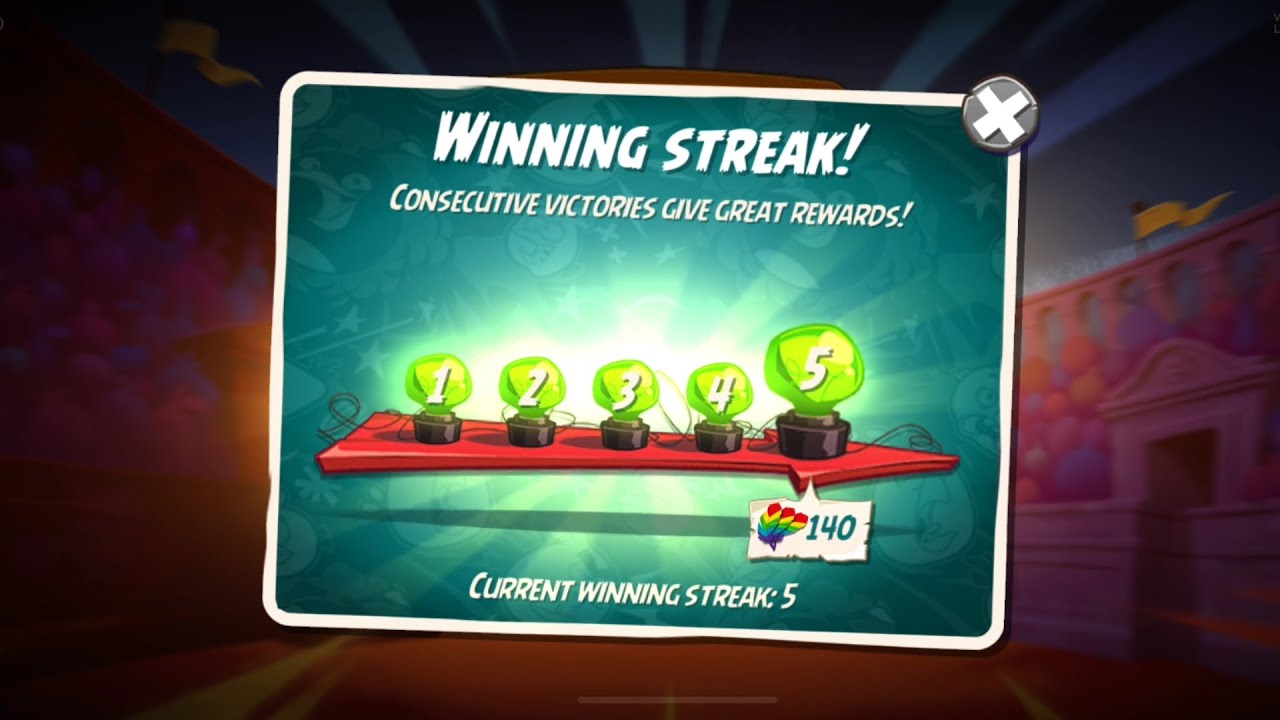 Weekly Challenge - Perfect Winning Streak 
