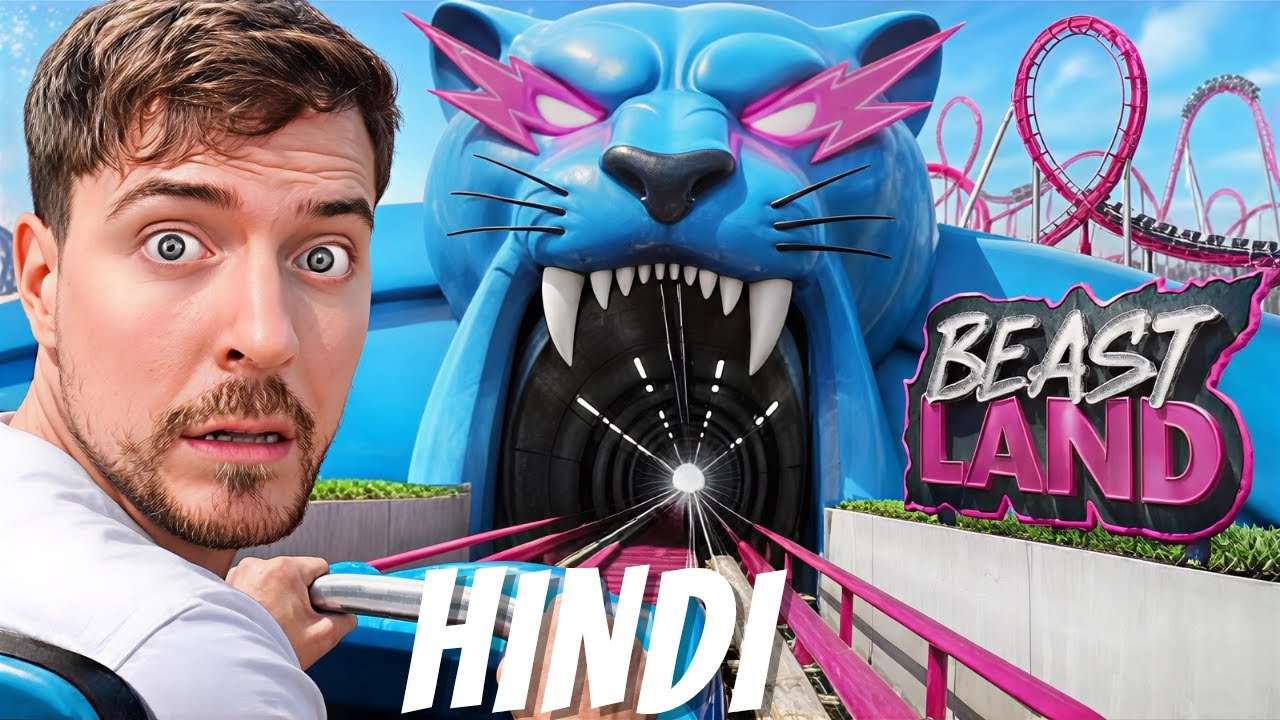 Maine Apna Theme Park Khol Diya 😱🎢 | MrBeast Hindi Dubbed 