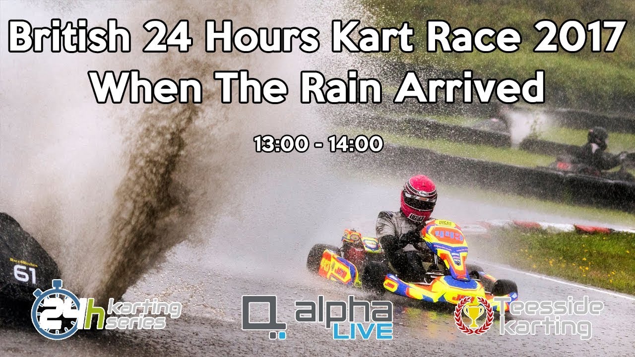 British 24hr Kart Race 2017 - Teesside Autodrome - Hour 2 - 