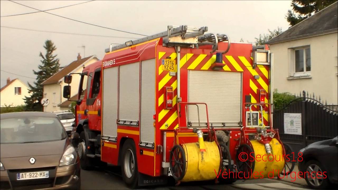 FPT ,VSRS ,VCG ,VSAV ,VTU, VGRIMP, VEC / SDIS 45 ( CSP Orléans Sud & Nord)