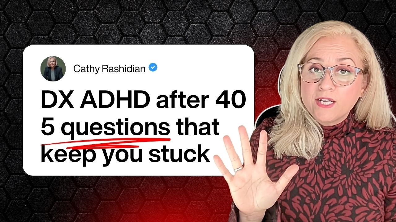 ADHD Diagnosis in adults -  5 Common Questions Answered by ADHD Credentialed Coach
