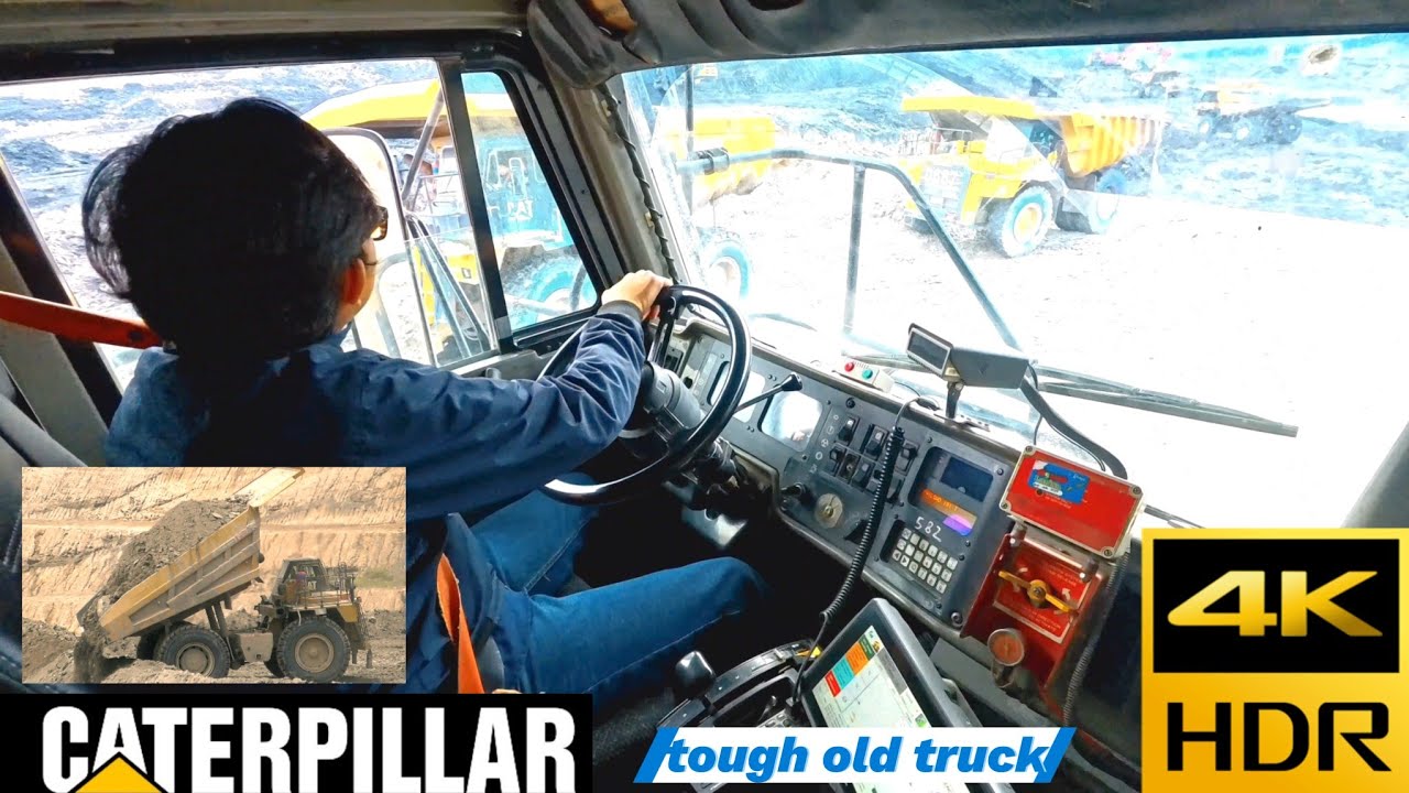 Epic Action Footage Of Haul Truck Caterpillar With Action Camera❗