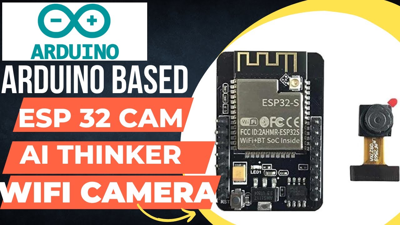 Начало работы с ESP 32 CAM | Модуль Wi-Fi камеры AI Thinker