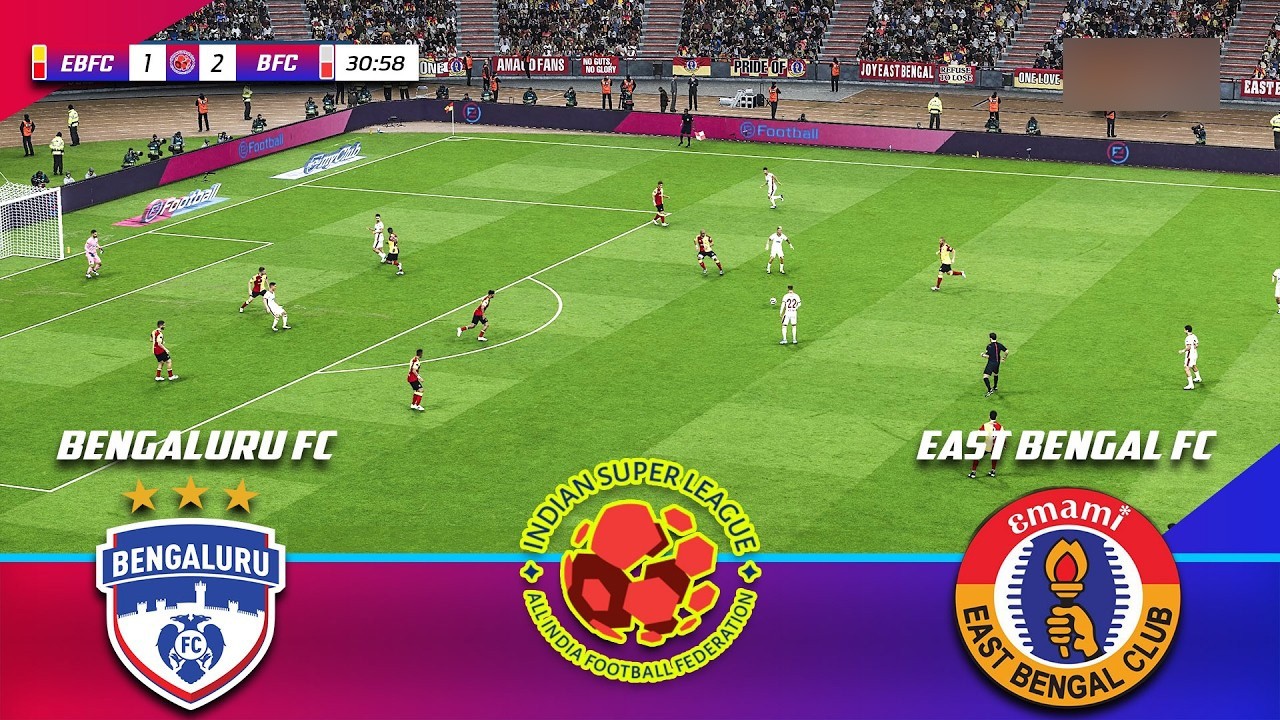 ⚡Bengaluru FC vs. East Bengal FC : ISL 2025-26 🔥 #isl #eastbengal #bengalurufc
